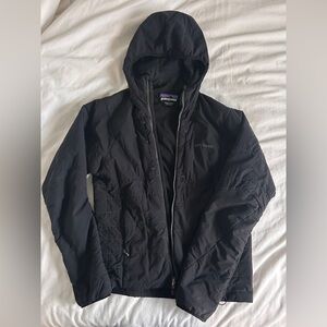 Patagonia Men’s XS Nano Air Ultralight Black full zip hoodie